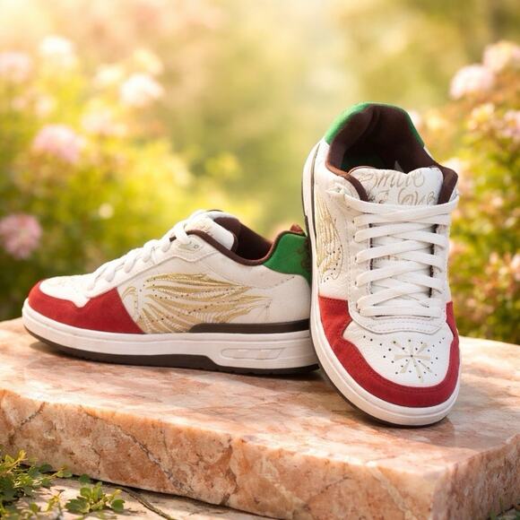 Nike Zoom Air Paul Rodriguez 1 Suerte Cinco De Mayo Tattoo Size 6 Men’s 2006